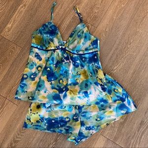 Gilligan & O’Malley Matching Camisole and Shorts